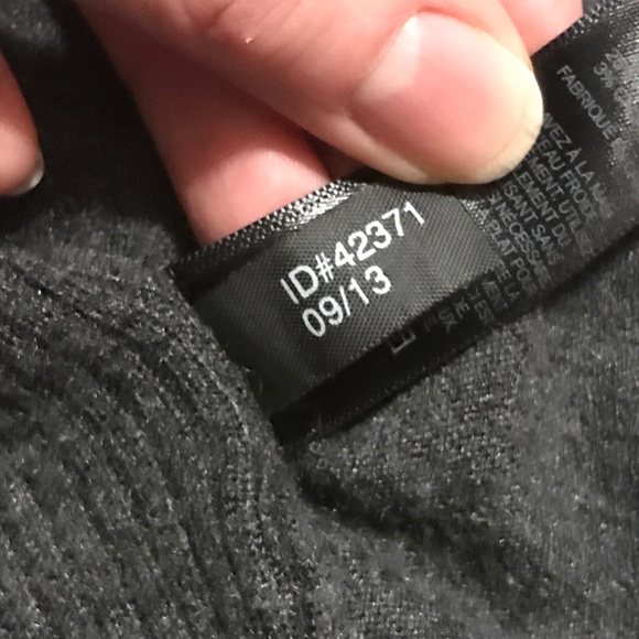 Express Open Front Cardigan, Charcoal Gray size M - Picture 12 of 15